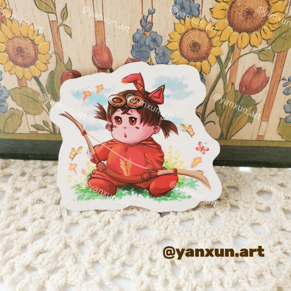 Baby Amber Sticker
