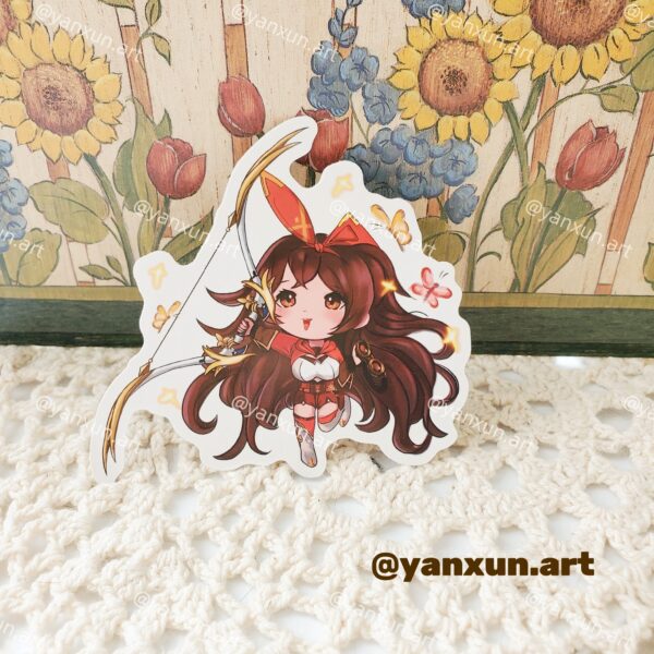Amber Sticker