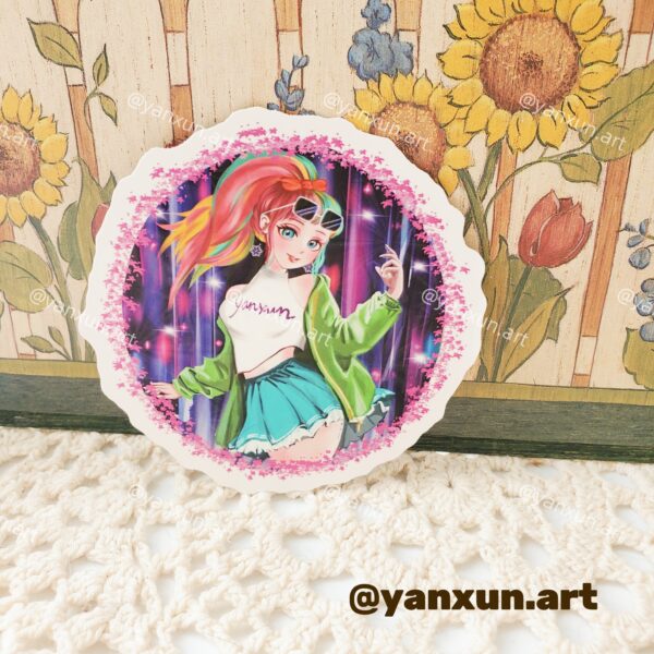 Yanxun Original Character Sticker