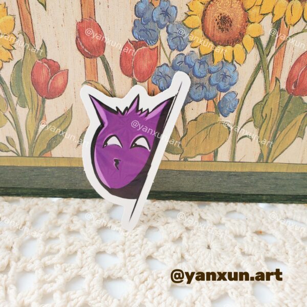 Peeping Gengar Sticker
