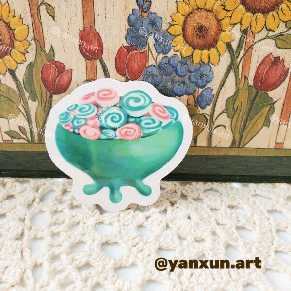 Toffee Sticker
