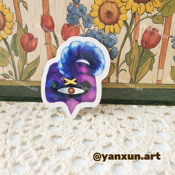 Coraline Hat Sticker