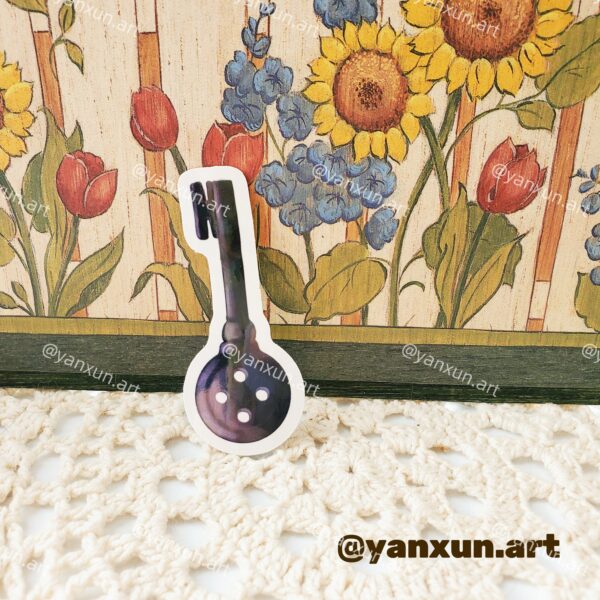 The Key for the Little Door Behind the Wallpaper Sticker