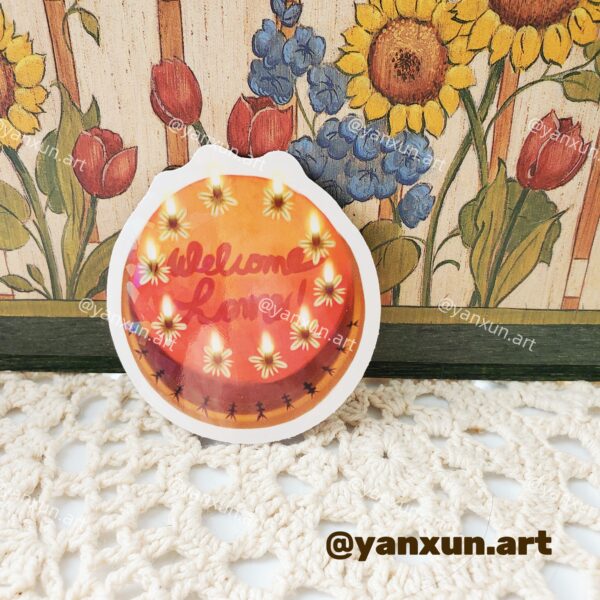 Coraline's Cake Sticker