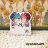 Rem and Ram Writable Sticker
