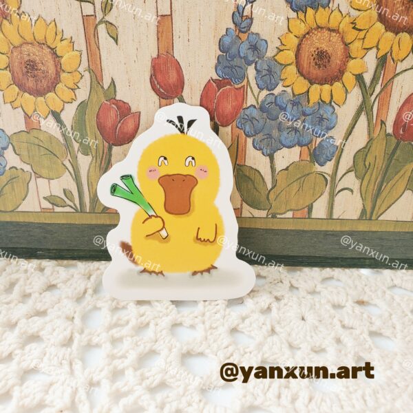 Happy Psyduck Sticker