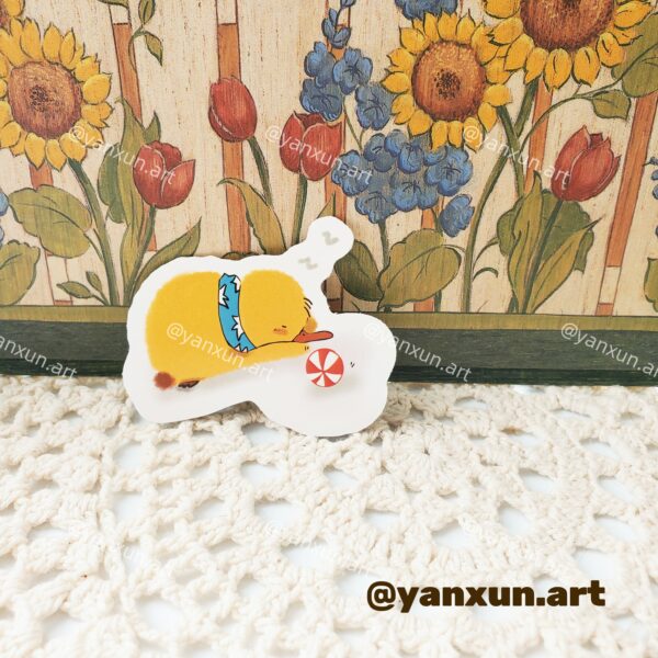 Sleepy Psyduck Sticker