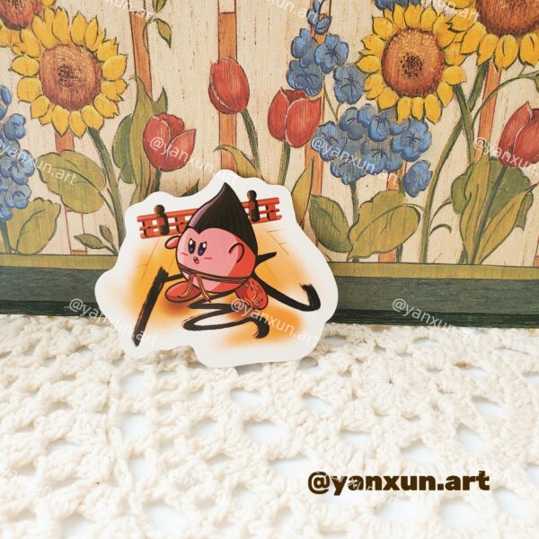 Kazuya Kirby Sticker