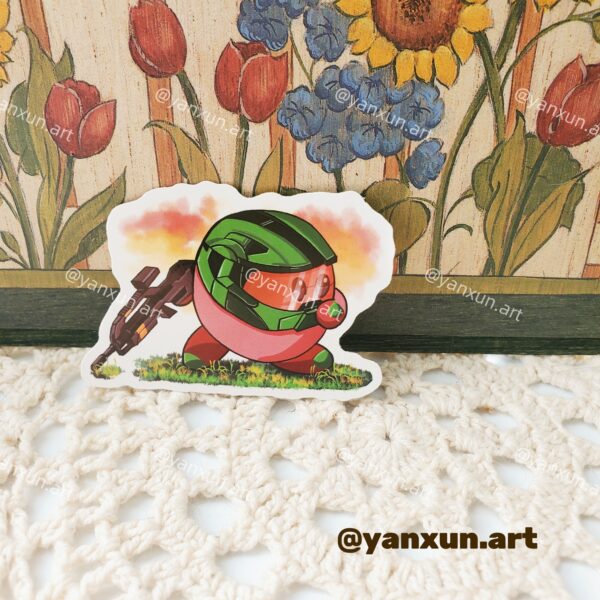 Master Chief Kirby Sticker