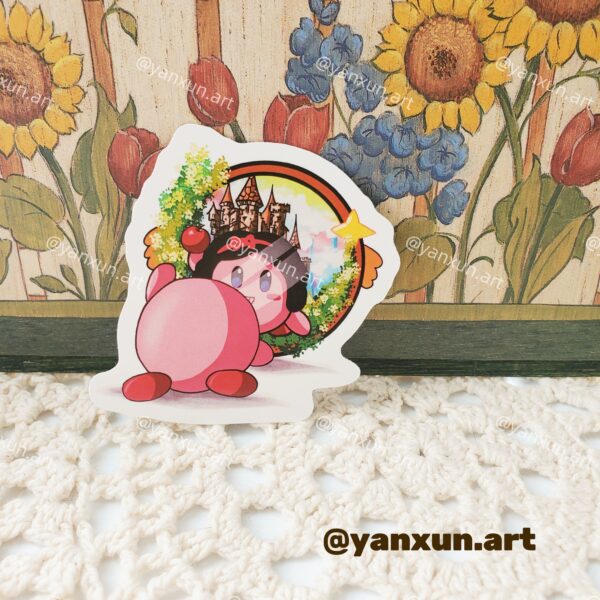 Snow White Kirby Sticker