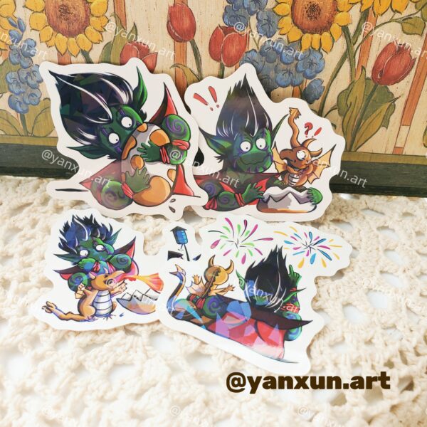 Maxxor Sticker Set