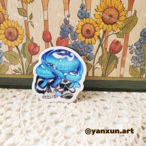 Mycena Interrupta Sticker
