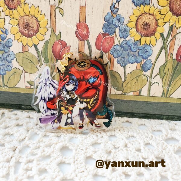 Kujou Sara Keychain