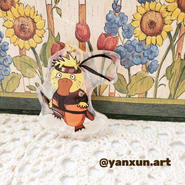Naruto Psyduck Keychain