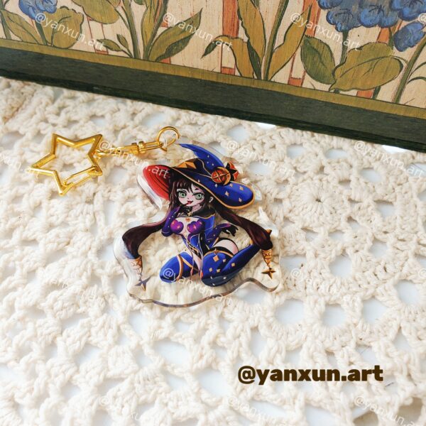 Mona Keychain