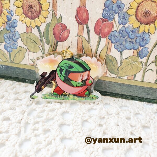 Master Chief Kirby Keychain