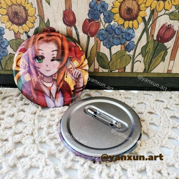 Aerith Gainsborough Pin