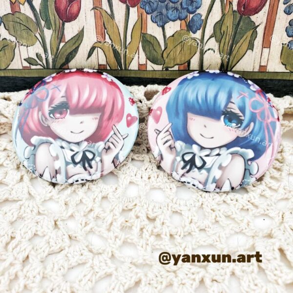 Re:Zero Pins