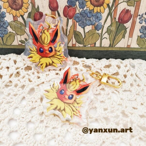 Flareon Keychain