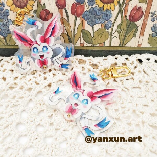Sylveon Keychain