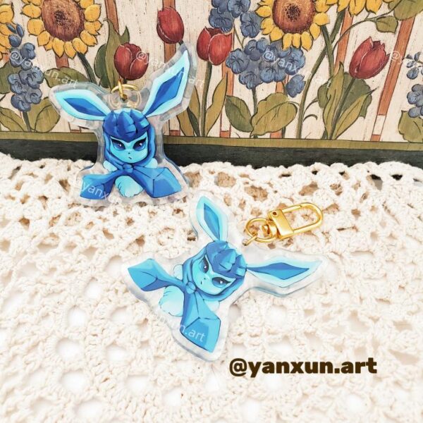 Glaceon Keychain