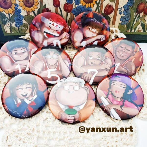 Slam Dunk Pins