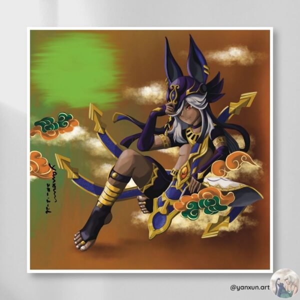 cyno Cyno Square Print