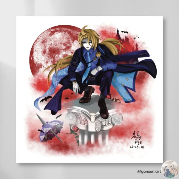 Hugo Square Print