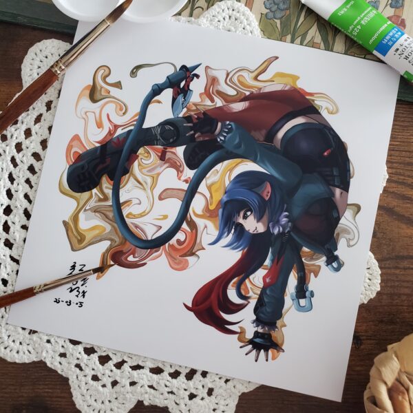 Jane Doe Square Print