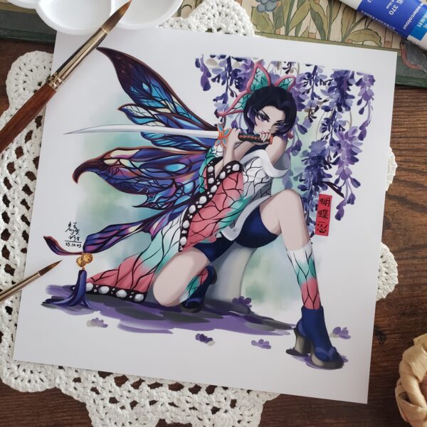 Shinobu Kocho Square Print