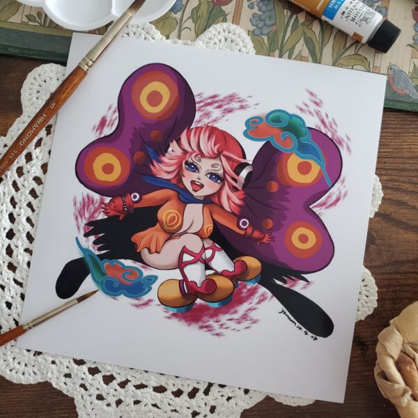 Vinsmoke Reiju Square Print