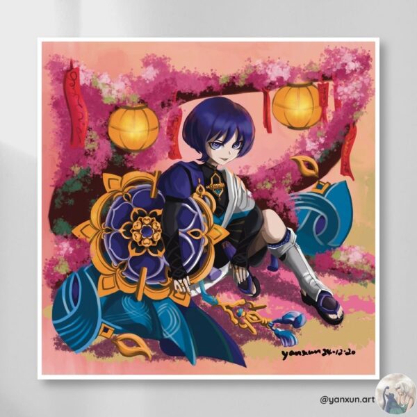 Wanderer Square Print