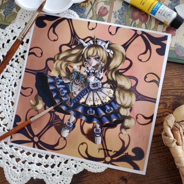 Barbara Square Print