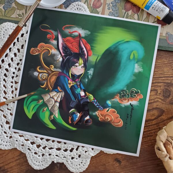 Tighnari Square Print