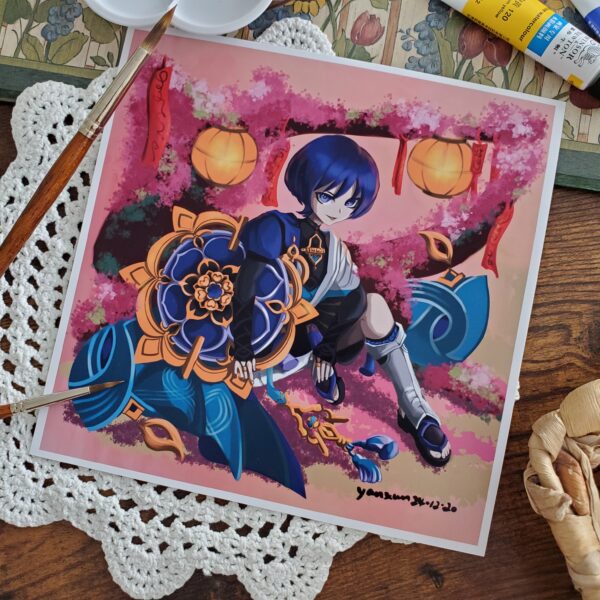 Wanderer Square Print