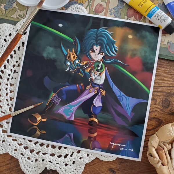 Xiao Square Print