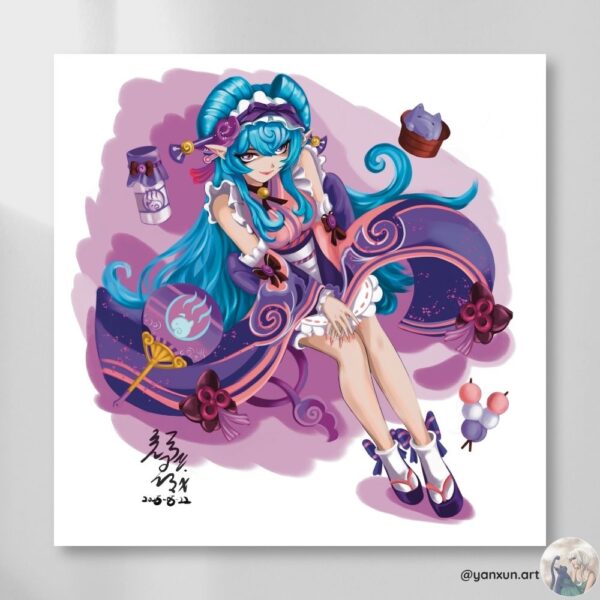 Yumemizuki Mizuki Square Print