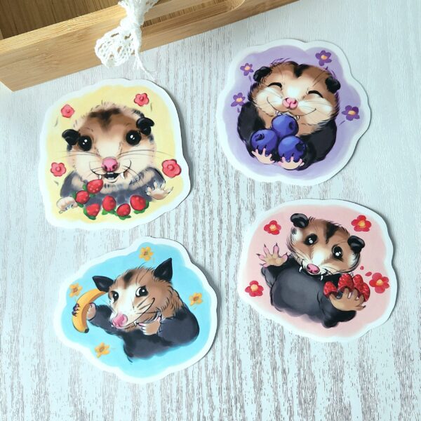 Opossum Stickers