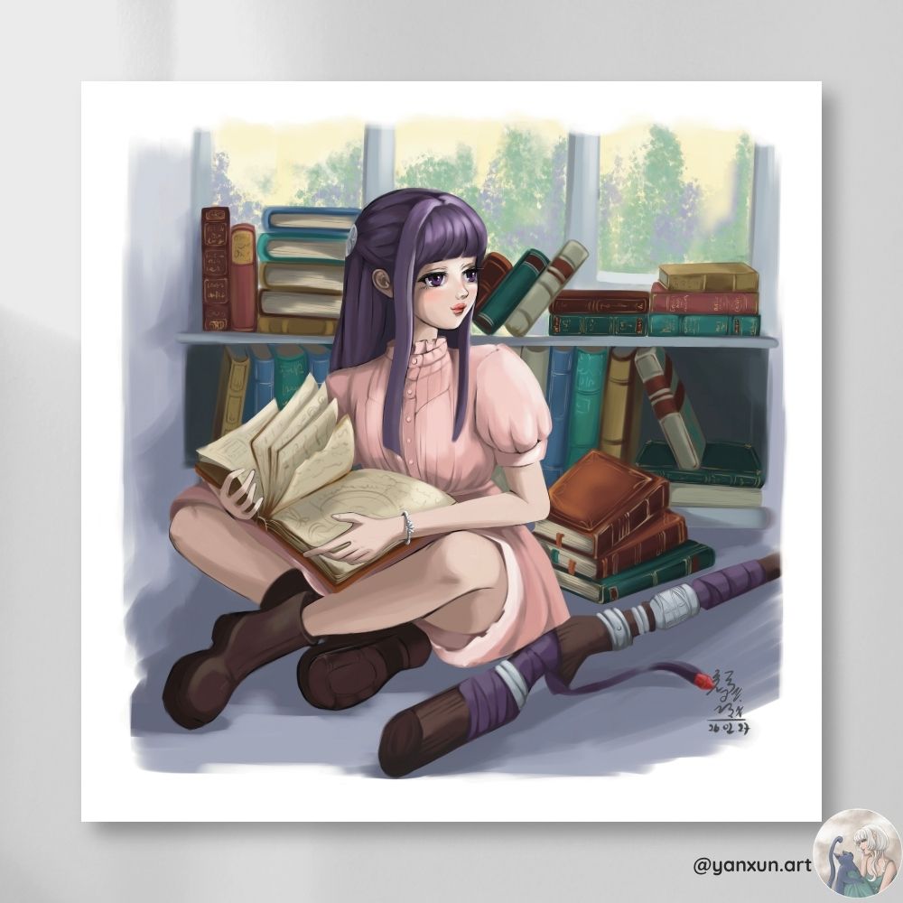 Fern Square Print