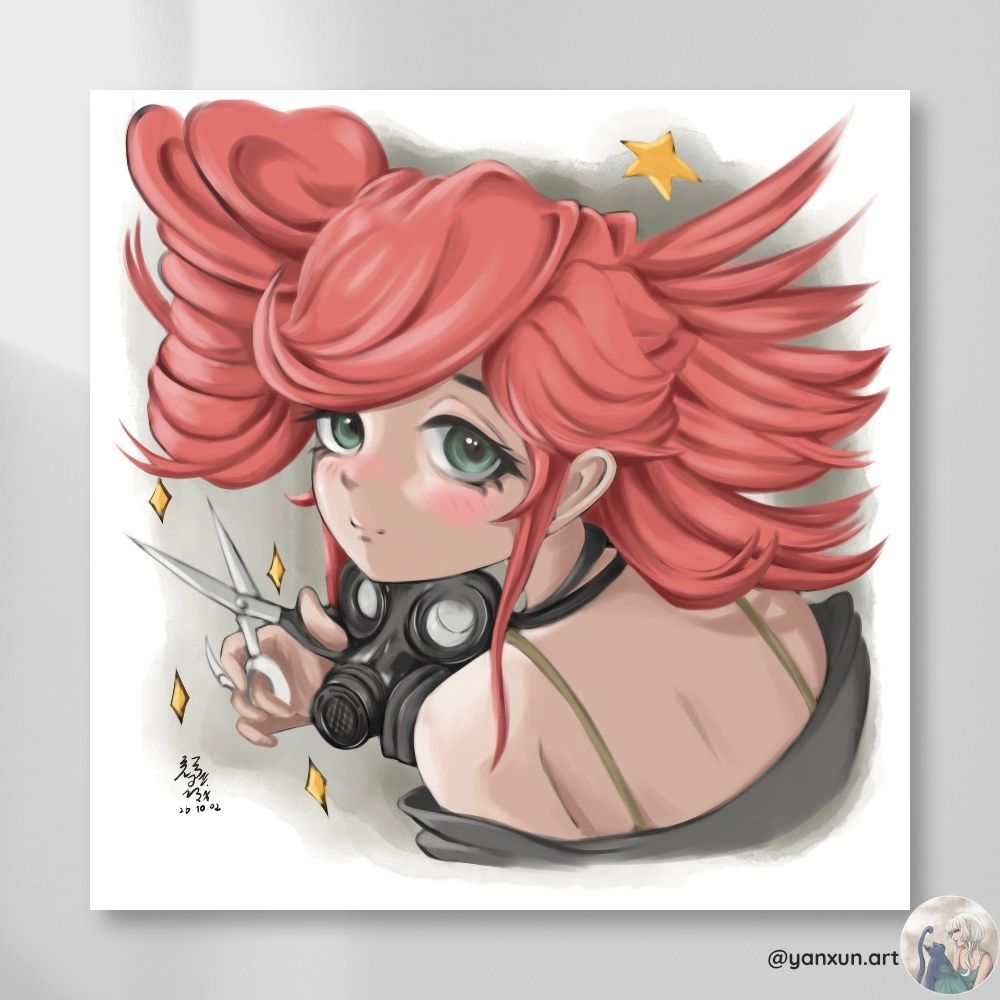 riyo_reaper Riyo Square Print