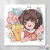 Sakura Cardcaptor Square Print