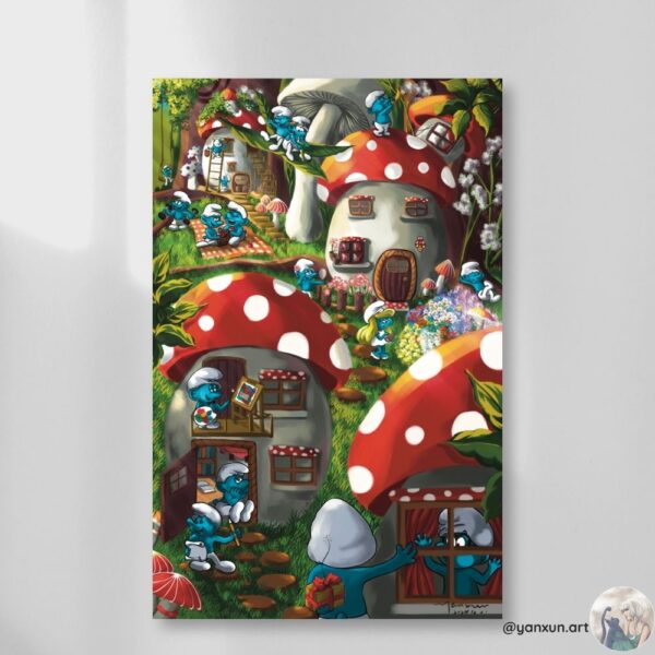 Smurfs Large Print